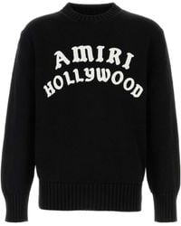 Amiri - Cotton Sweater - Lyst