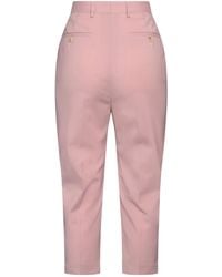 Rick Owens - Wool Cropped Dress Pants - Lyst