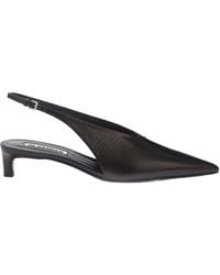 Jil Sander - Heeled Slingback Pumps - Lyst