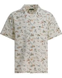 Montbell - Buttoned Print Shirt - Lyst