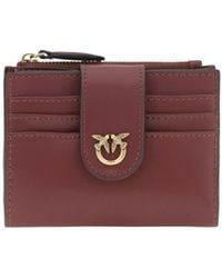 Pinko - Logo Plaque Bi-Fold Wallet - Lyst