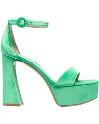 Gianvito Rossi - Holly 125Mm Chenille Sandals - Lyst