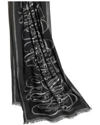 Gucci - Printed Wool Silk Stole - Lyst