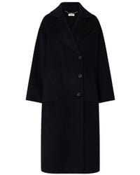 Liu Jo - Long Oversized Wool Coat - Lyst