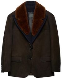 Prada - Single-Breasted Tailored Blazer - Lyst