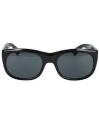 Saint Laurent - Eyewear Square Oval Frame Sunglasses - Lyst
