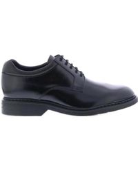 Hogan - Logo Embossed Lace-Up Shoes - Lyst