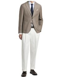 Peserico - Drawstring Tailored Trousers - Lyst