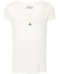 Vivienne Westwood - Lollo Orb Logo T-Shirt - Lyst