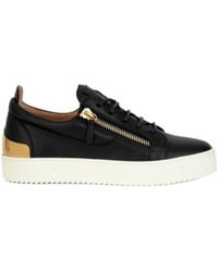 Giuseppe Zanotti - Zip Detail Casual Sneakers - Lyst