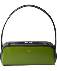Prada - Swing Smooth Leather Shoulder Bag - Lyst