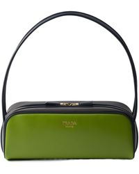 Prada - Swing Smooth Leather Shoulder Bag - Lyst