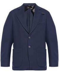 Brioni - Patch-Pocket Jersey Blazer - Lyst