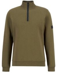 Barbour - Long-Sleeved Half-Zip Sweatshirt - Lyst
