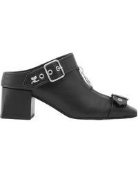 Courreges - Gogo 55Mm Leather Mules - Lyst