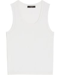 Weekend by Maxmara - Stretch Viscose Top - Lyst
