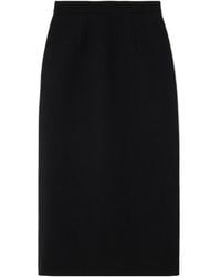 ROKSANDA - Amel Two-Tone Crepe Midi Skirt - Lyst