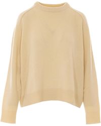 Soft Goat - Round-Neck Knitted Sweater - Lyst