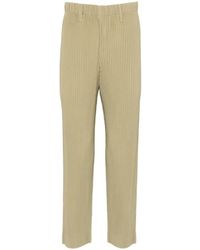 Homme Plissé Issey Miyake - Homme Plissé Issey Miyake Tailored Pleated Pants - Lyst