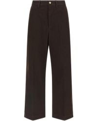 Polo Ralph Lauren - Cropped Wide-Leg Chino Pants - Lyst