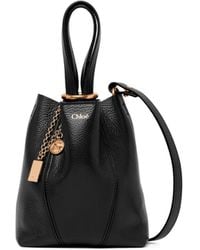 Chloé - Chlo Spin Logo Printed Small Tote Bag - Lyst