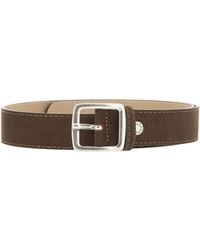 Gianni Chiarini - Contrast Stitching Belt - Lyst