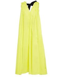 ROKSANDA - Erosa Cape-Detail Belted Midi Dress - Lyst