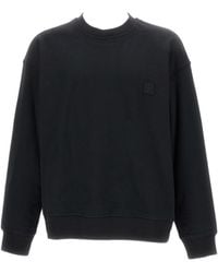 WOOYOUNGMI - Floral Motif Crewneck Sweater - Lyst