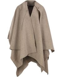 Fabiana Filippi - Draped Cape With Jewelry Detail - Lyst