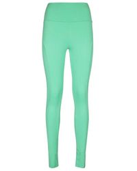 MSGM - High-Waist Leggings - Lyst
