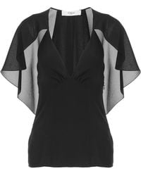 Chloé - Cape-Detail Tank Top - Lyst