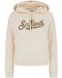 MC2 Saint Barth - Drawstring Long-Sleeved Hoodie - Lyst