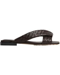 Bottega Veneta - 'Riva' Slides - Lyst