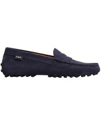 Tod's - Gommino Suede Driving Loafers - Lyst