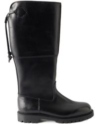 Rier - Forest Leather Knee Boots - Lyst