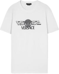 Versace - Logo-Print T-Shirt - Lyst