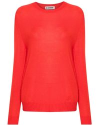 Jil Sander - Fine-Knit Jumper - Lyst