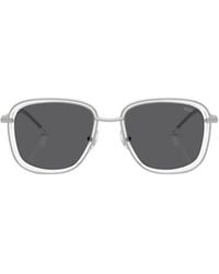 DIESEL - Geometric Frame Sunglasses - Lyst