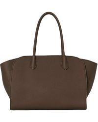 The Row - Marlo Leather Tote Bag - Lyst