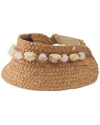 Helen Kaminski - Beaded Straw Hat - Lyst