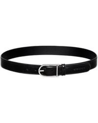 Gucci - Belt With Rounded Buckle - Lyst