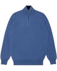 Ferragamo - Semi-Zipper Sweater - Lyst