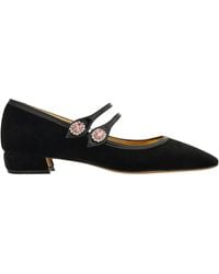 Ferragamo - Ferragamo Embellished Mary Jane Shoes - Lyst