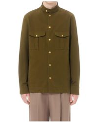 Valentino - Button-Up Long-Sleeved Jacket - Lyst