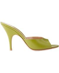 Gianvito Rossi - Sofia 95 Leather Mules - Lyst