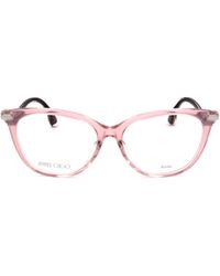 Jimmy Choo - Eyewear Cat-Eye Glasses - Lyst