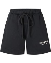 Fear Of God - Logo Drawstring Shorts - Lyst
