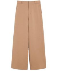 Max Mara - Merlot Wide Leg Trousers - Lyst