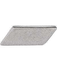 Kara - Embellished Box-Shaped Chain-Linked Shoulder Bag - Lyst