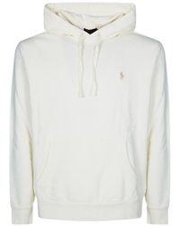 Polo Ralph Lauren - Loopback Logo-Embroidered Drawstring Hoodie - Lyst